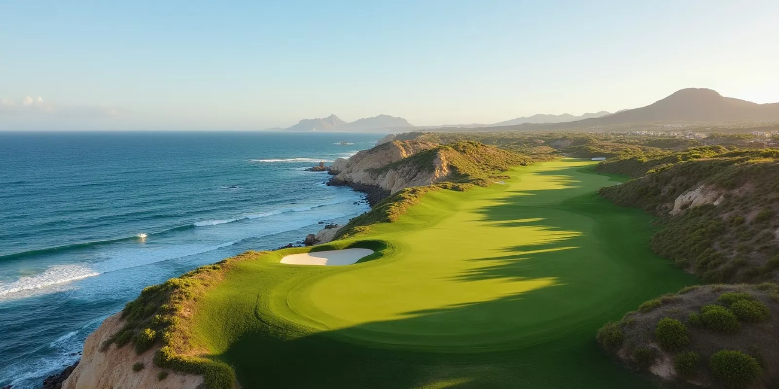 Diamante Cabo San Lucas golf course on the Pacific Ocean, private golf community in Los Cabos