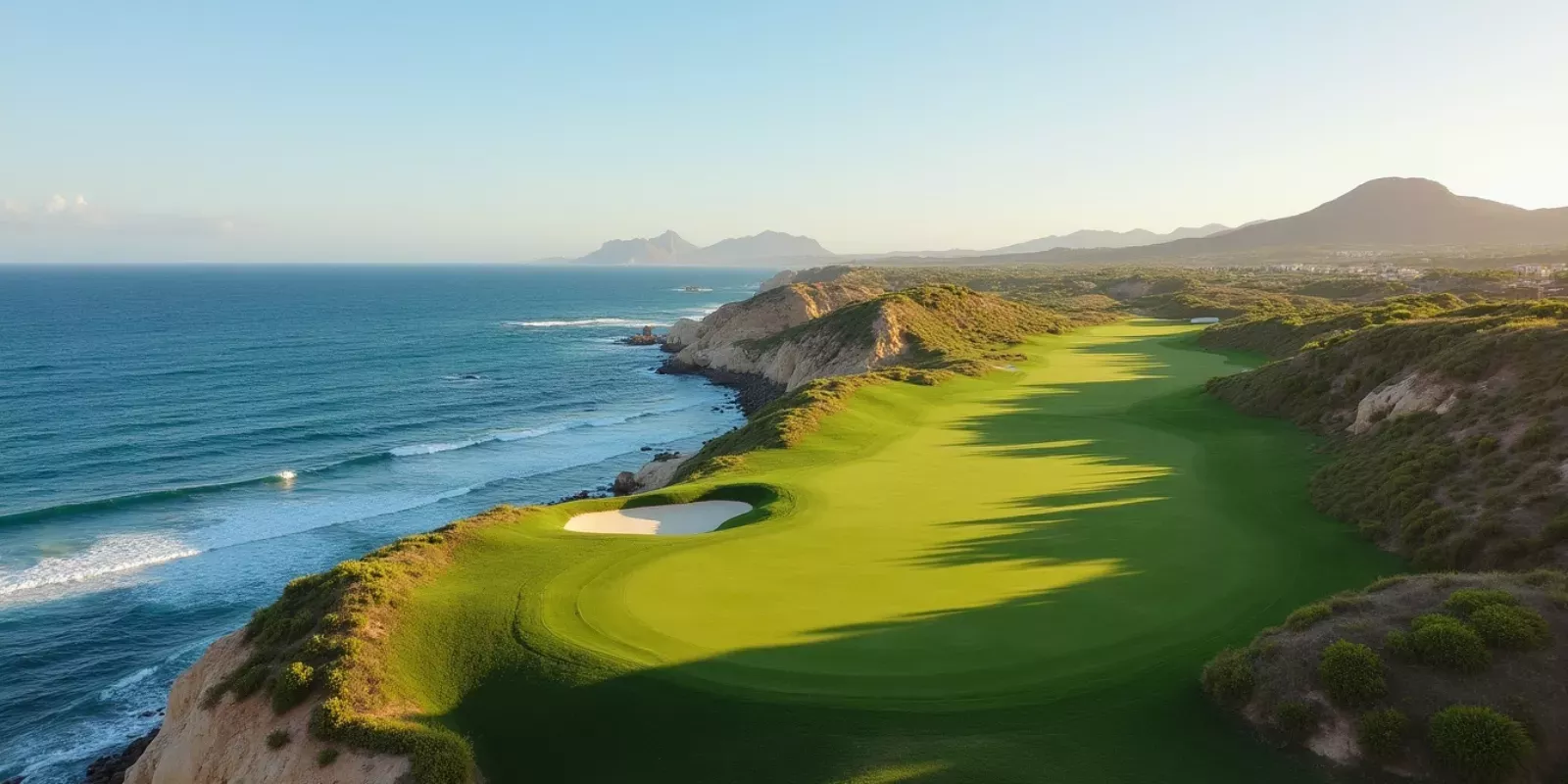 Diamante Cabo San Lucas golf course on the Pacific Ocean, private golf community in Los Cabos