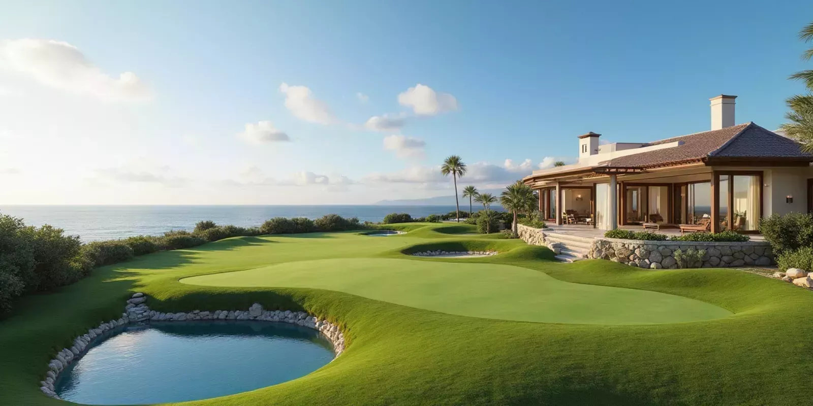 Luxury home for sale in Club Campestre San José del Cabo with golf course and ocean views