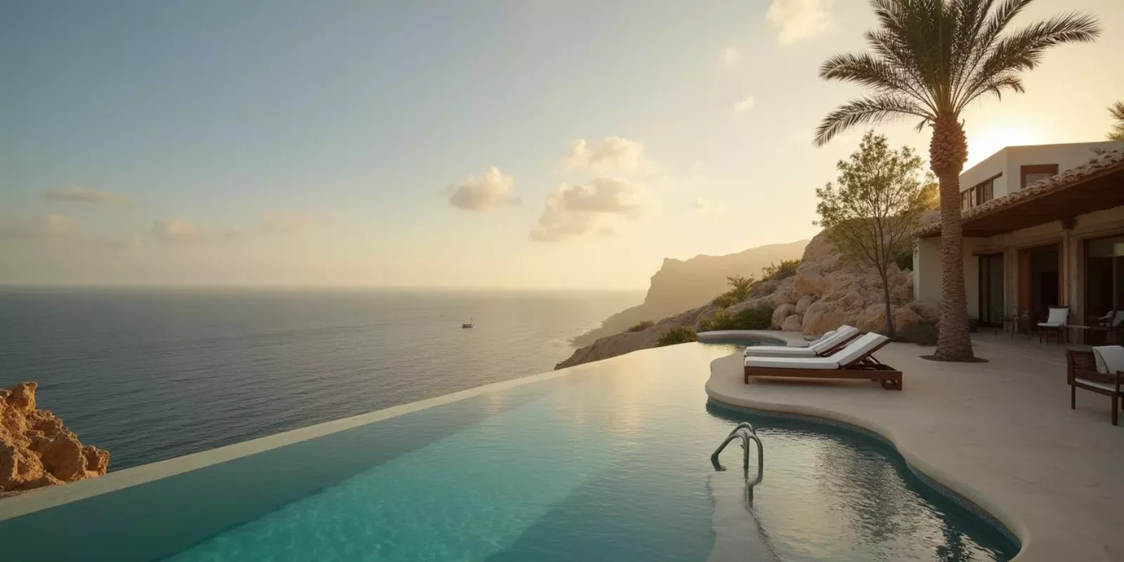 American couple at their new home in Los Cabos, Mexico, after getting Mexican residency