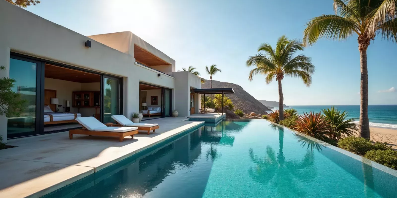Luxury home in Los Cabos, Mexico, protected with hurricane home insurance