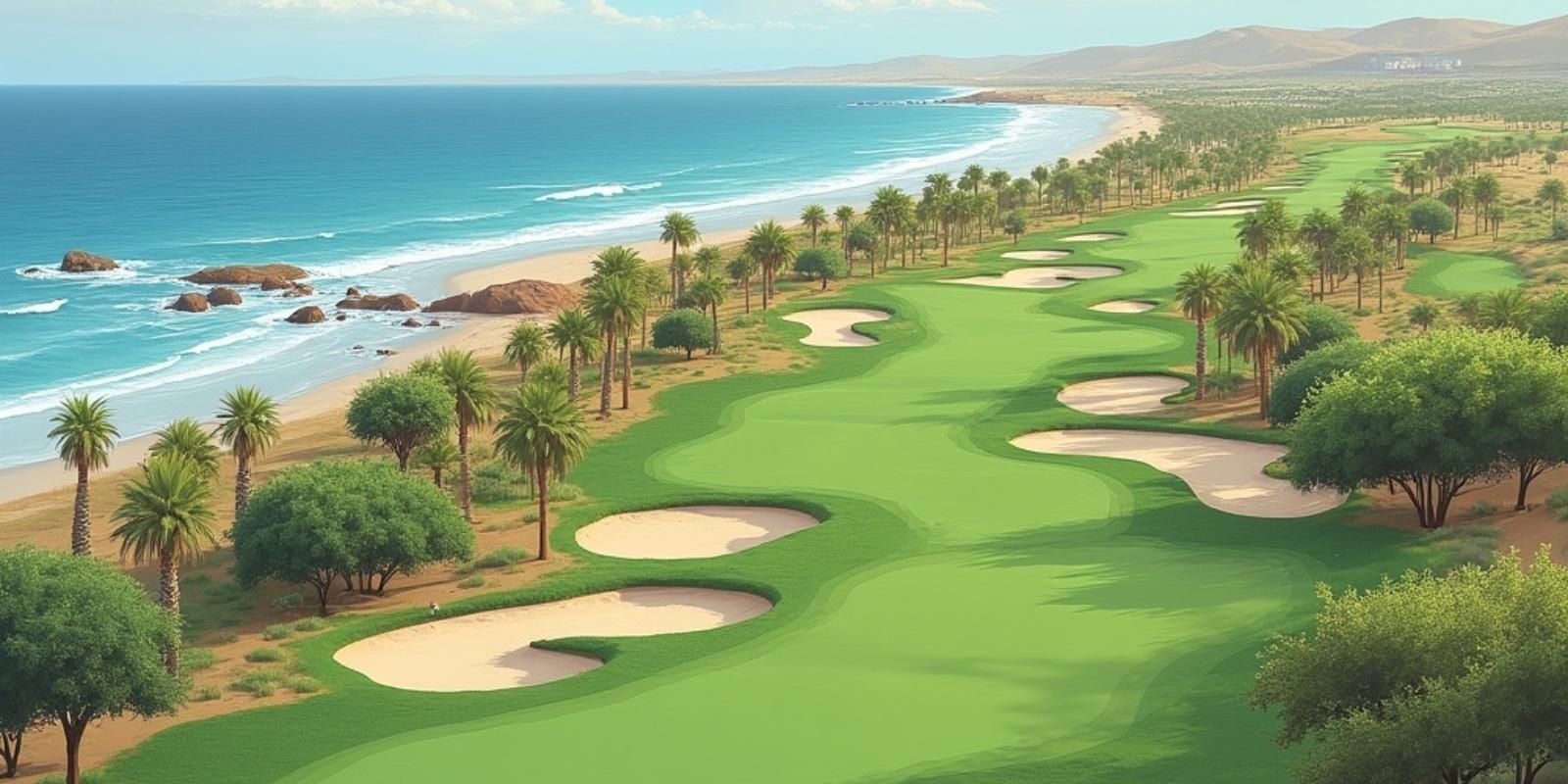 golf courses baja california sur mexico desert ocean golf landscape