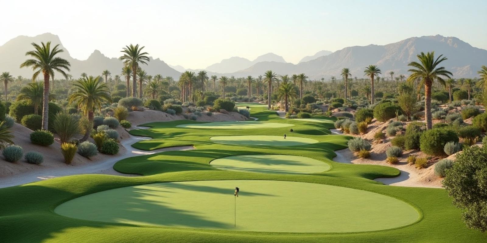 Oasis Short Course at Diamante Cabo San Lucas par-3 golf course designed by TGR Design in Los Cabos Mexico