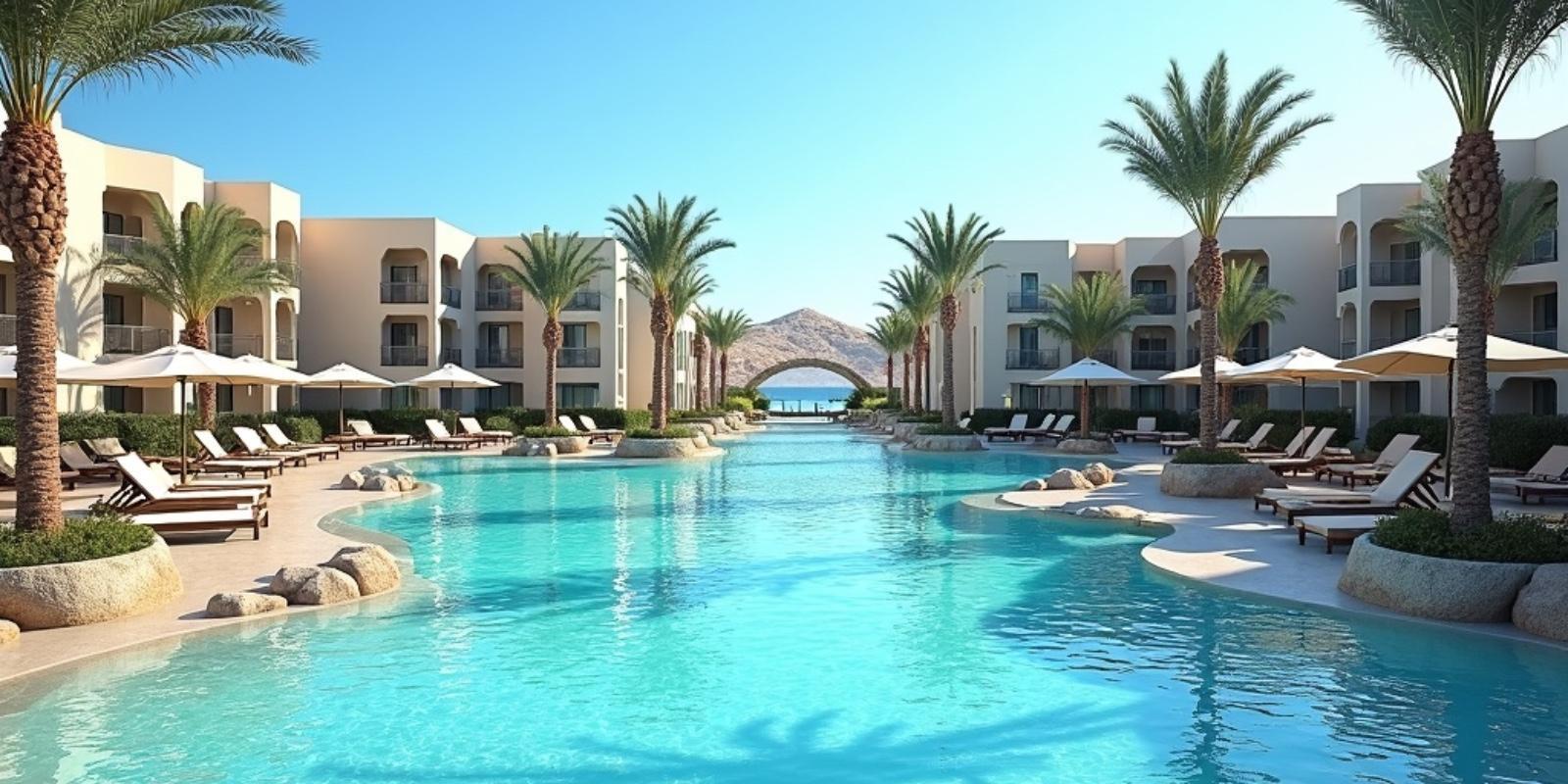 Crystal Lagoons at Diamante Cabo San Lucas luxury lagoon resort amenity in Los Cabos Mexico