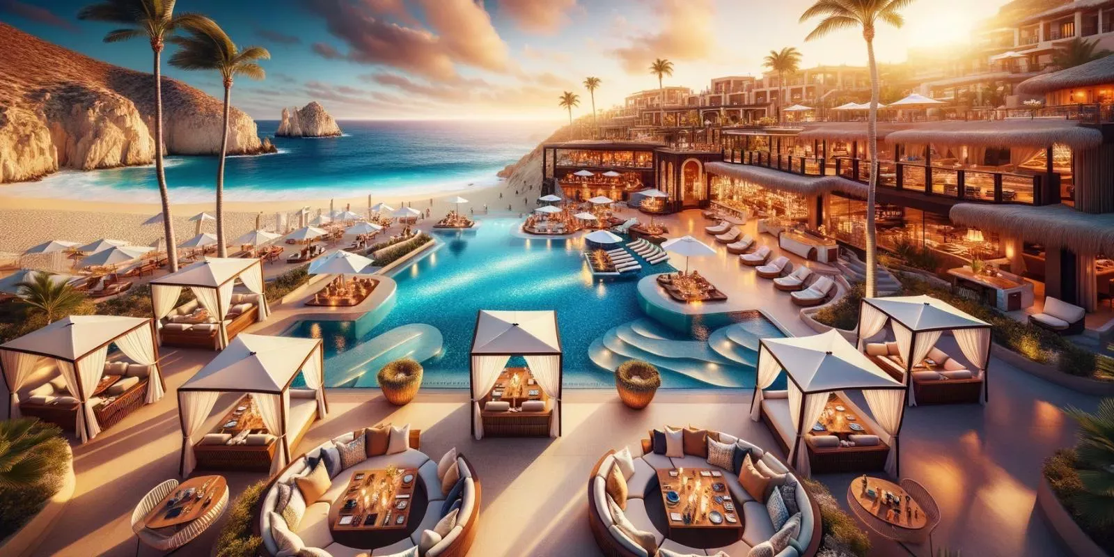 Querencia San José del Cabo amenities and club lifestyle guide for U.S. buyers featuring the Clubhouse Beach Club Canyon Club and adventure experiences